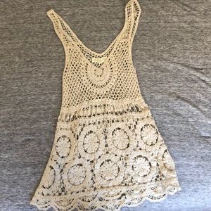 UO crochet cover up